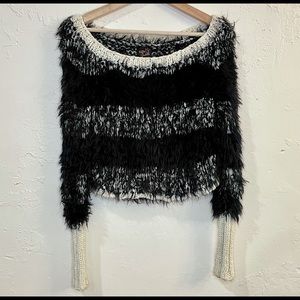 Katie Judith knit and fluffy sweater | S | EU 36